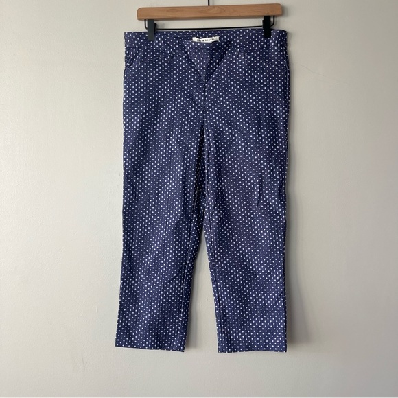 Zac & Rachel Polka Dot Cropped Pants 8 - Picture 1 of 6